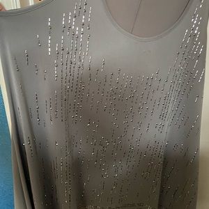 Dark grey tank tunic